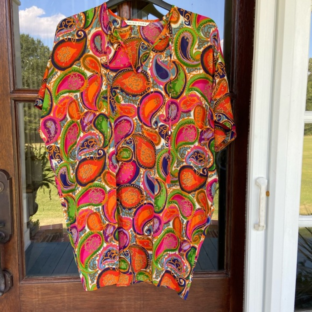 Trina Turk Tamera Isla Bonita dress.  Slip not included. (Xs/S)‎